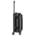 Travelite Next - 4-Rollen-Kabinentrolley mit Vortasche S 55 cm (black) - Ansicht 5