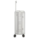 Travelite Next - 4-Rollen-Trolley M 67 cm (silber) - Ansicht 5