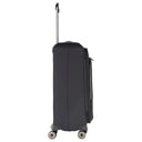 Travelite Priima - 4 - Rollen - Trolley M 68 cm erw. (black) - Markenkoffer