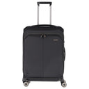 Travelite Priima - 4 - Rollen - Trolley M 68 cm erw. (black) - Markenkoffer