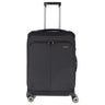 Travelite Priima - 4 - Rollen - Trolley M 68 cm erw. (black) - Markenkoffer