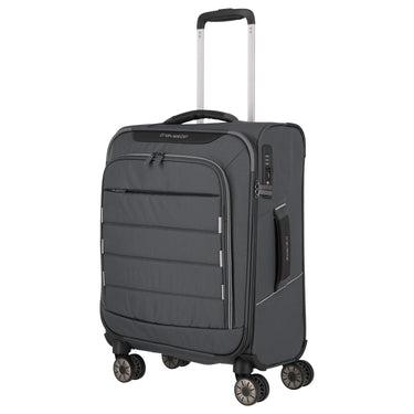 Travelite Skaii - 4 - Rollen - Kabinentrolley S 55 cm (gipfelgrau) - Markenkoffer