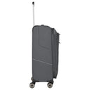 Travelite Skaii - 4 - Rollen - Trolley M 67 cm erw. (gipfelgrau) - Markenkoffer