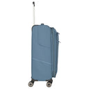Travelite Skaii - 4-Rollen-Trolley M 67 cm erw. (panoramablau) - Ansicht 5