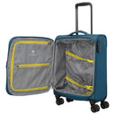 Travelite Umbria - 4-Rollen-Kabinentrolley S 55 cm erw. (petrol) - Ansicht 7