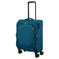 Travelite Umbria - 4 - Rollen - Kabinentrolley S 55 cm erw. (petrol) - Markenkoffer