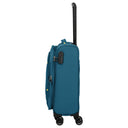 Travelite Umbria - 4-Rollen-Kabinentrolley S 55 cm erw. (petrol) - Ansicht 3