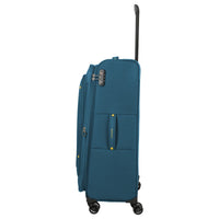 Travelite Umbria - 4-Rollen-Trolley L 77 cm erw. (petrol) - Ansicht 3
