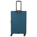 Travelite Umbria - 4 - Rollen - Trolley L 77 cm erw. (petrol) - Markenkoffer