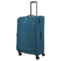 Travelite Umbria - 4-Rollen-Trolley L 77 cm erw. (petrol) - Ansicht 2