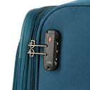 Travelite Umbria - 4 - Rollen - Trolley L 77 cm erw. (petrol) - Markenkoffer