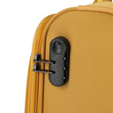 Travelite Umbria - 4 - Rollen - Trolley M 67 cm erw. (golden glow) - Markenkoffer