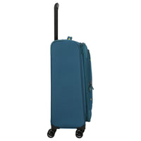 Travelite Umbria - 4-Rollen-Trolley M 67 cm erw. (petrol) - Ansicht 5