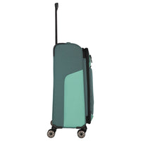 Travelite Viia - 4-Rollen-Trolley M 67 cm erw. (Eukalyptus) - Ansicht 5