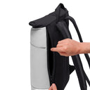 Ucon Acrobatics Hajo Medium Aloe Rolltop - Rucksack 16'' 45 cm (light grey/black) - Ansicht 6