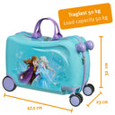 Undercover Frozen Ride - On - 4 - Rollen - Kindertrolley 47.5 cm (Frozen) - Markenkoffer