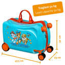 Undercover Paw Patrol Ride - On - 4 - Rollen - Kindertrolley 47.5 cm (Paw Patrol) - Markenkoffer