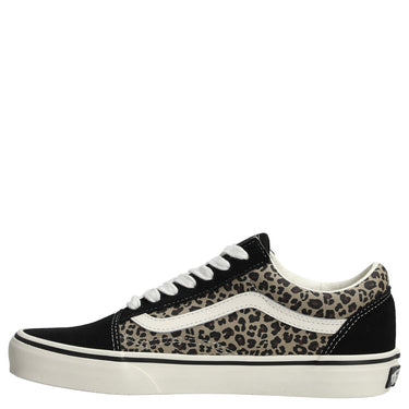 Vans Old Skool - Sneaker Schuh Women (black/leopard, 39) - Markenkoffer