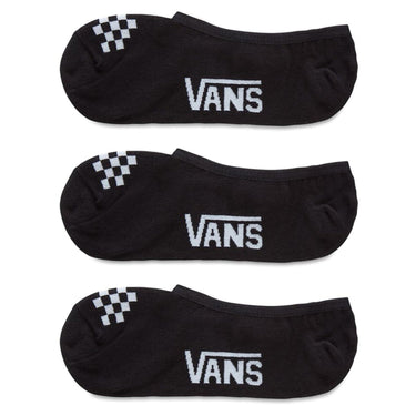 Vans Women's Classic 3 Paar - Socken (black white, 31,5 - 36) - Markenkoffer