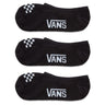 Vans Women's Classic 3 Paar - Socken (black white, 31,5 - 36) - Markenkoffer