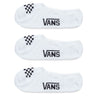 Vans Women's Classic 3 Paar - Socken (white black, 31,5 - 36) - Markenkoffer