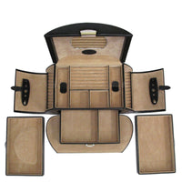 Windrose Merino - Schmuckkoffer 29.5 cm (schwarz) - Markenkoffer