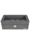 Windrose Tempora - Uhrenkoffer (für 4 Uhren) 26.5 cm (grau) - Ansicht 4