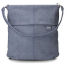 zwei Mademoiselle M12 - Schultertasche 32 cm (nubuk-sky) - Ansicht 6