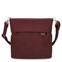 zwei Mademoiselle M8 - Schultertasche 25 cm (rubin)