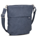 zwei Mademoiselle M90 - Umhängetasche 28 cm (nubuk-blue) - Ansicht 2