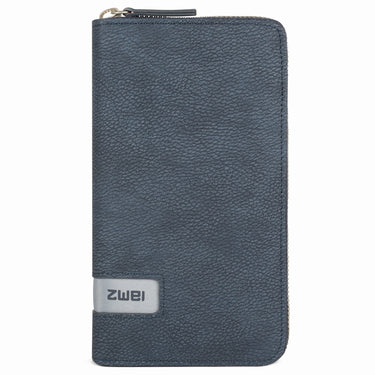 zwei Mademoiselle MW2 - Geldbörse 15cc 20 cm (nubuk - blue) - Markenkoffer