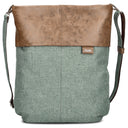 zwei Olli OR12 - Umhängetasche/Rucksack 34 cm (eucalyptus)