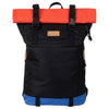 Doughnut Christopher Reborn 18 - Sac à dos Rolltop 15" 45 cm (black x grapefruit)