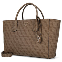 Guess Marissa Logo Tech Tote - Sac à poignée 50 cm (latte logo)