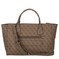 Guess Marissa Logo Tech Tote - Sac à poignée 50 cm (latte logo)
