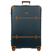 Brics Bellagio - 4 - Rollen - Trolley 82 cm erw. recycelt (blue/tan) - Markenkoffer