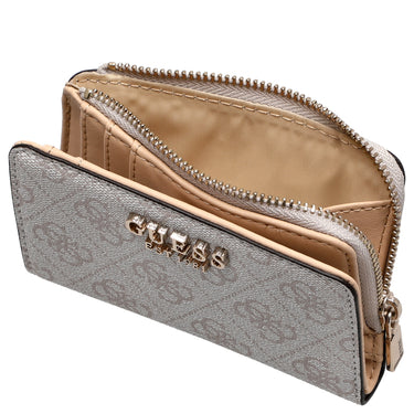 Guess Laurel II SLG Zip Around - Kreditkartenetui 4cc 12 cm (bone logo) - Ansicht 5