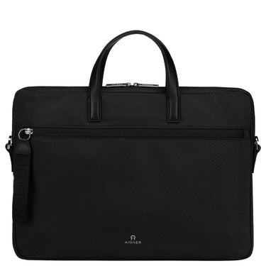 Aigner Nico - Laptoptasche S 16" 40 cm (black) - Markenkoffer