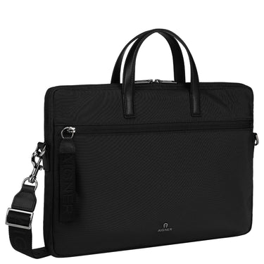 Aigner Nico - Laptoptasche S 16" 40 cm (black) - Markenkoffer