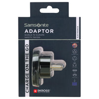 Samsonite Ta Revolution - Reiseadapter Welt-Europa (black) - Ansicht 3