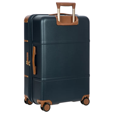 Brics Bellagio - 4 - Rollen - Trolley 70.5 cm erw. recycelt (blue/tan) - Markenkoffer