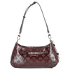 Guess Carmella Shoulder Bag - Sac bandoulière 30 cm (burgundy logo)