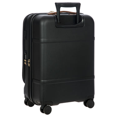 Brics Bellagio - 4-Rollen-Kabinentrolley mit Vortasche 55 cm erw. recycelt (black/tan) - Ansicht 4