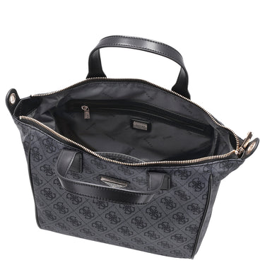 Guess Adrian Logo - Henkeltasche S 35 cm (coal logo) - Ansicht 6