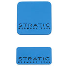 Stratic BUZZ - Ersatz-Logoplatten-Set Vorder- und Rückseite (blue)