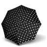 Knirps T.200 M Duomatic - Taschenschirm Regenschirm (dot art black)