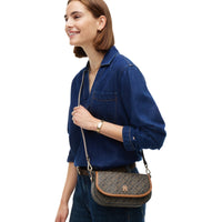 Tommy Hilfiger Monoplay Saddle Bag - Umhängetasche 23 cm (black mix)