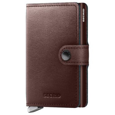 Secrid Dusk Miniwallet - Portefeuille 10.2 cm RFID (marron foncé)