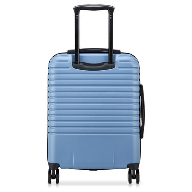 Delsey Paris Caumartin Plus - 4-Rollen-Kabinentrolley Slim S 55 cm erw. (zink blau) - Ansicht 3