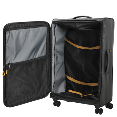 Mandarina Duck ECO - 4-Rollen-Trolley L 78 cm erw. (black) - Ansicht 6